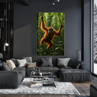 Orangutan in the Wild Poster