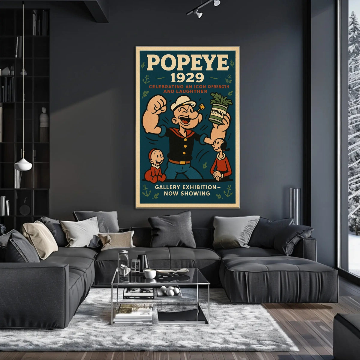 Popeye 1929 Art Poster POP-130
