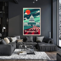 Washington DC Travel Poster