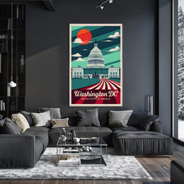 Washington DC Travel Poster