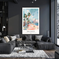 San Diego Scenic Poster PosterGoat