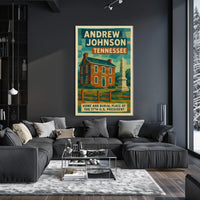 Andrew Johnson 17Th President Poster