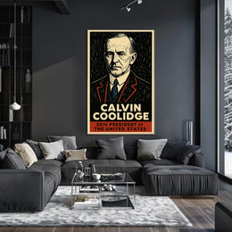Calvin Coolidge 30th President Poster