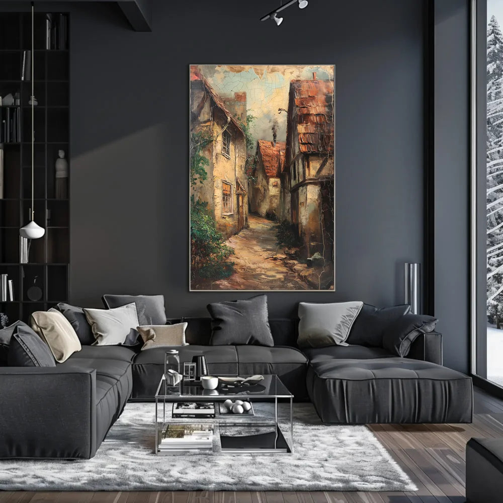 Abstract Cosmic Dreamscape Art Poster