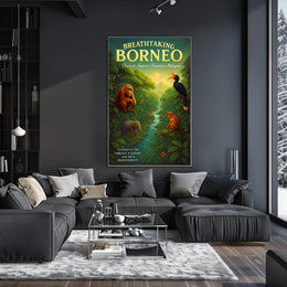 Breathtaking Borneo Poster