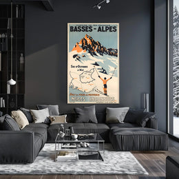 Discover The Basses-Alpes Poster