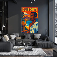 Djibouti Travel Poster
