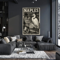 Naples Florida Coastal Serenity Poster Wall Art Beachside