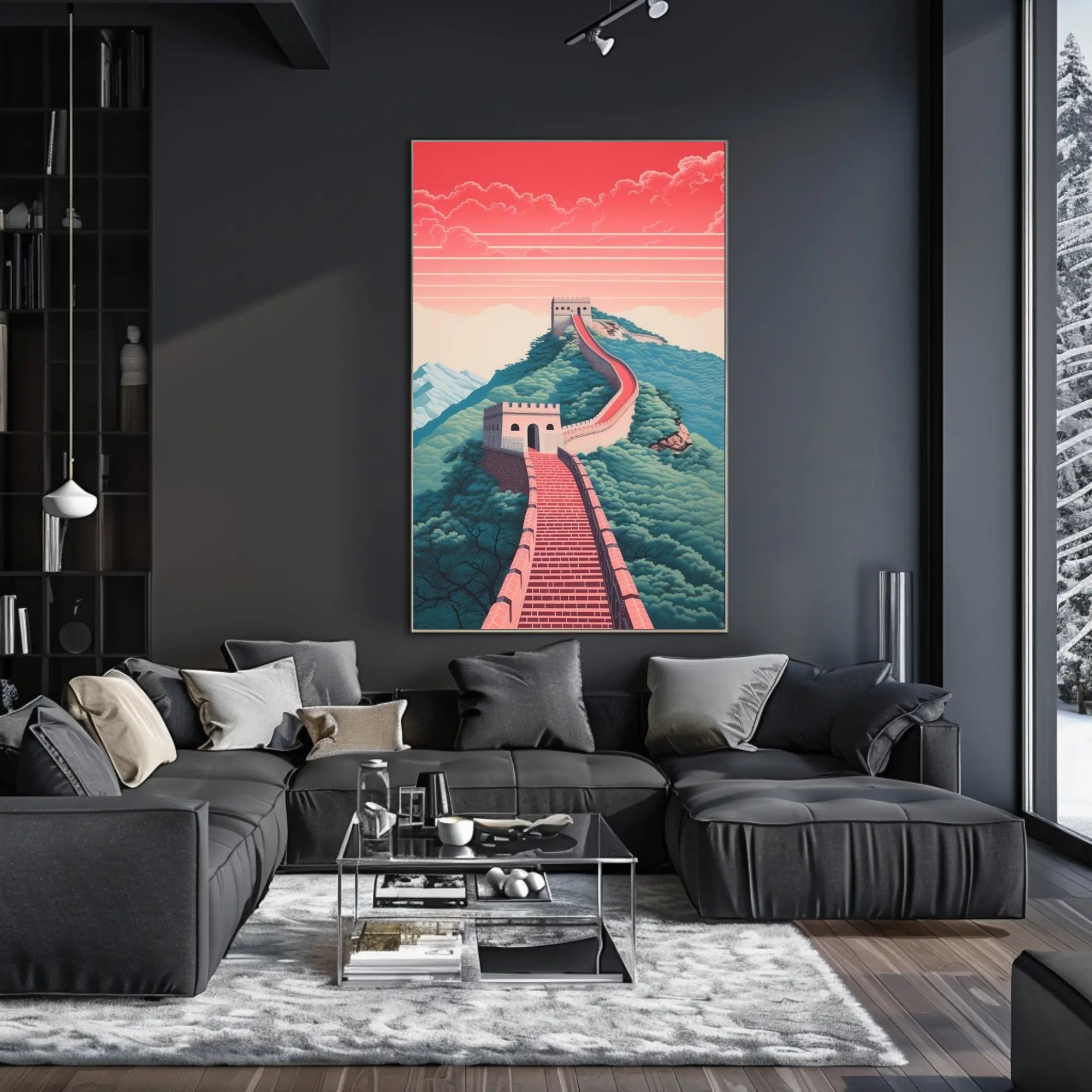 Serene Pathway Poster PosterGoat