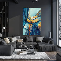 Abstract Timeless Landscape Art Poster