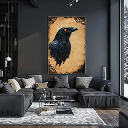 The Enigmatic Raven Poster