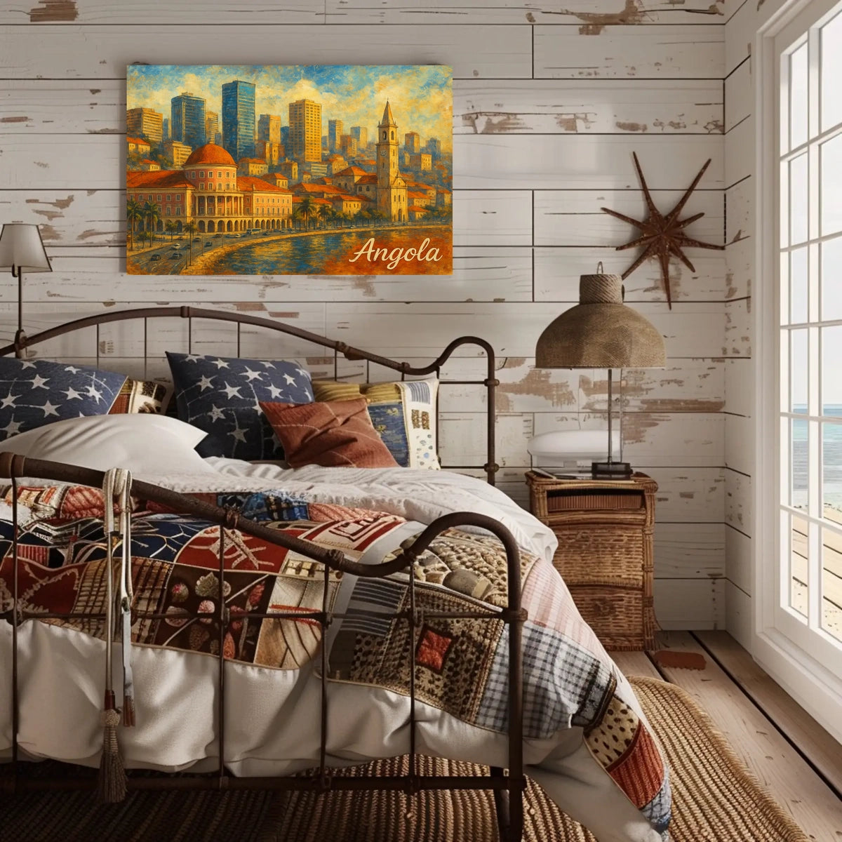 Angola Cityscape Poster