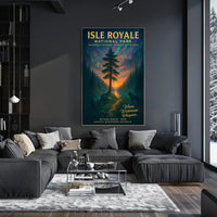 Isle Royale National Park Poster