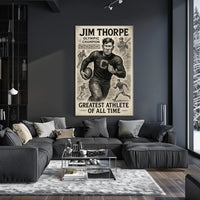Celebrating an Icon Greatest Athlete of All Time Poster