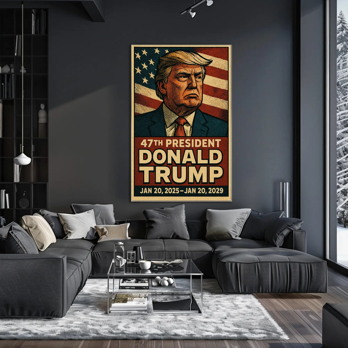 Donald Trump 47Th President Poster