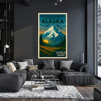 Explore The Wilderness Of Alaska Poster PosterGoat