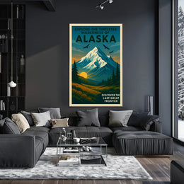 Explore The Wilderness Of Alaska Poster PosterGoat