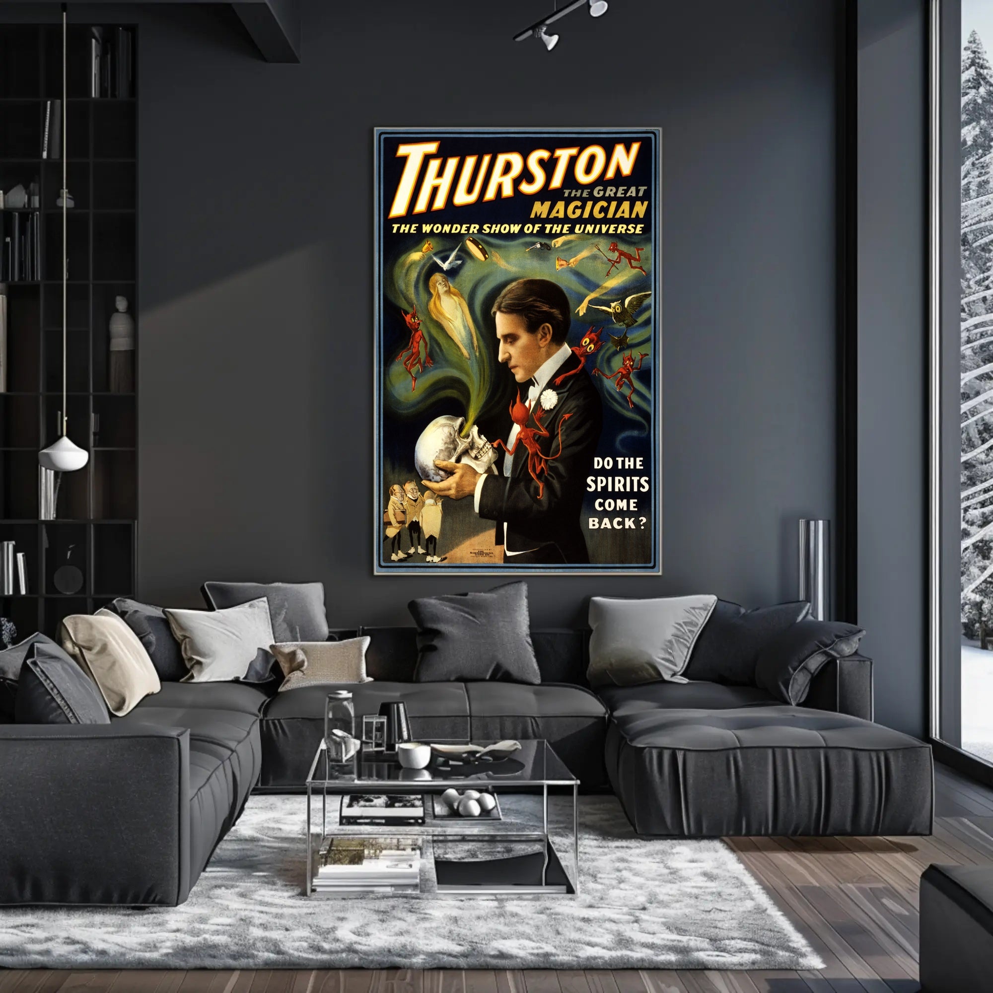 Thurston the Great Magician Historical and Cultural Poster