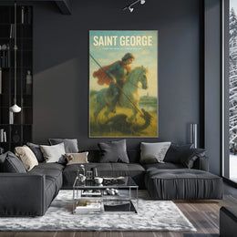 Saint George The Dragon Slayer Poster