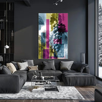 Abstract Grapes Abstract Poster