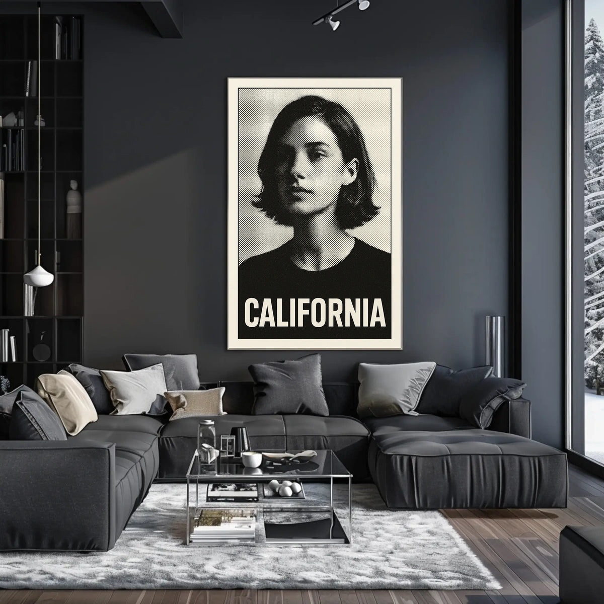 California Portrait Poster