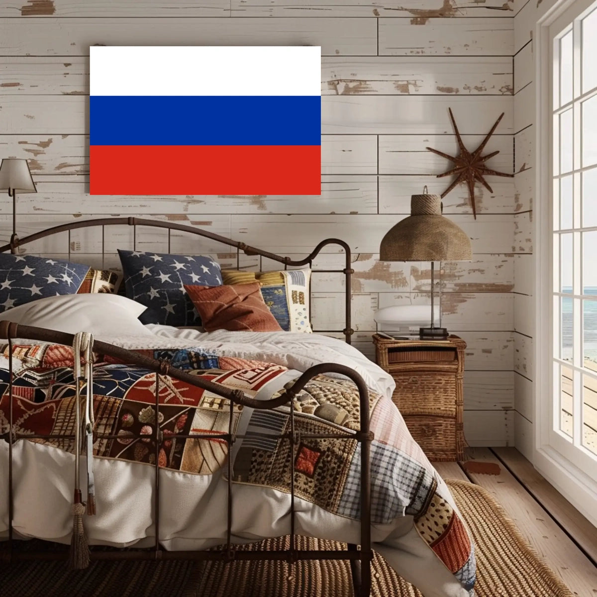 Russian Federation Flag Poster