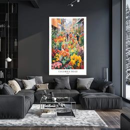 Colombia Road London Poster