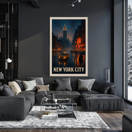 New York City Nights Poster
