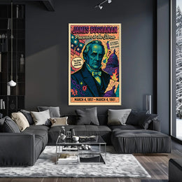 James Buchanan Precursor to the Storm Poster PosterGoat