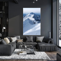 Majestic Snowy Peaks National Park Poster