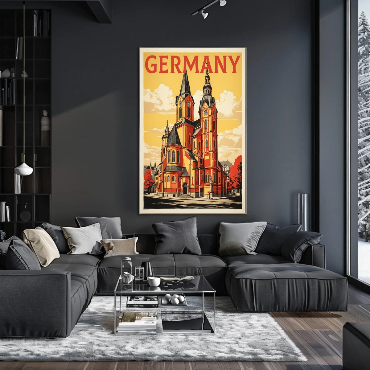 Architectural Beauty of Germany Poster