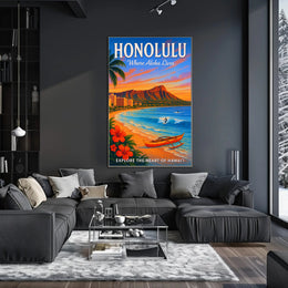 Explore the Heart of Hawai'i Poster PosterGoat