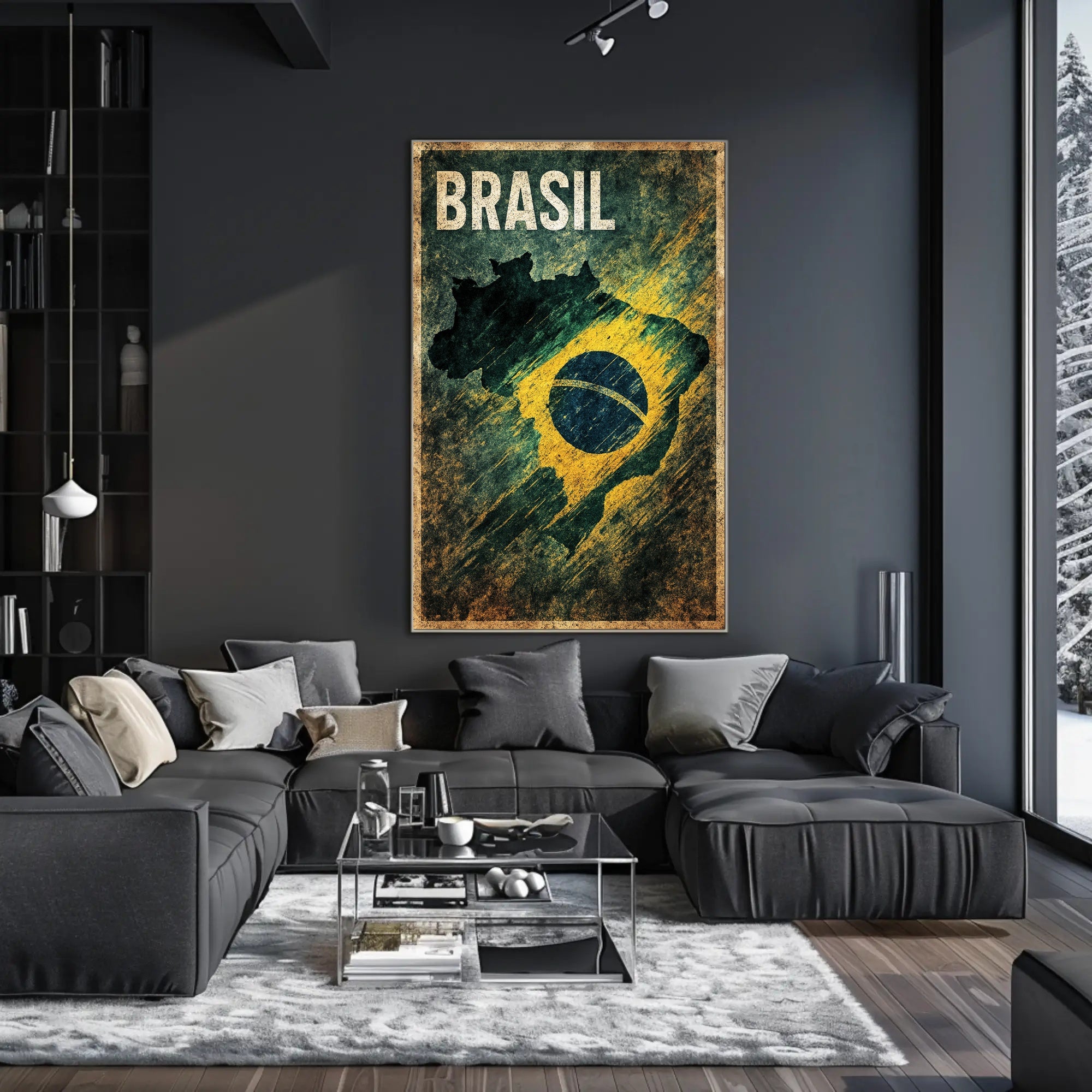 Brasil - National Pride Poster