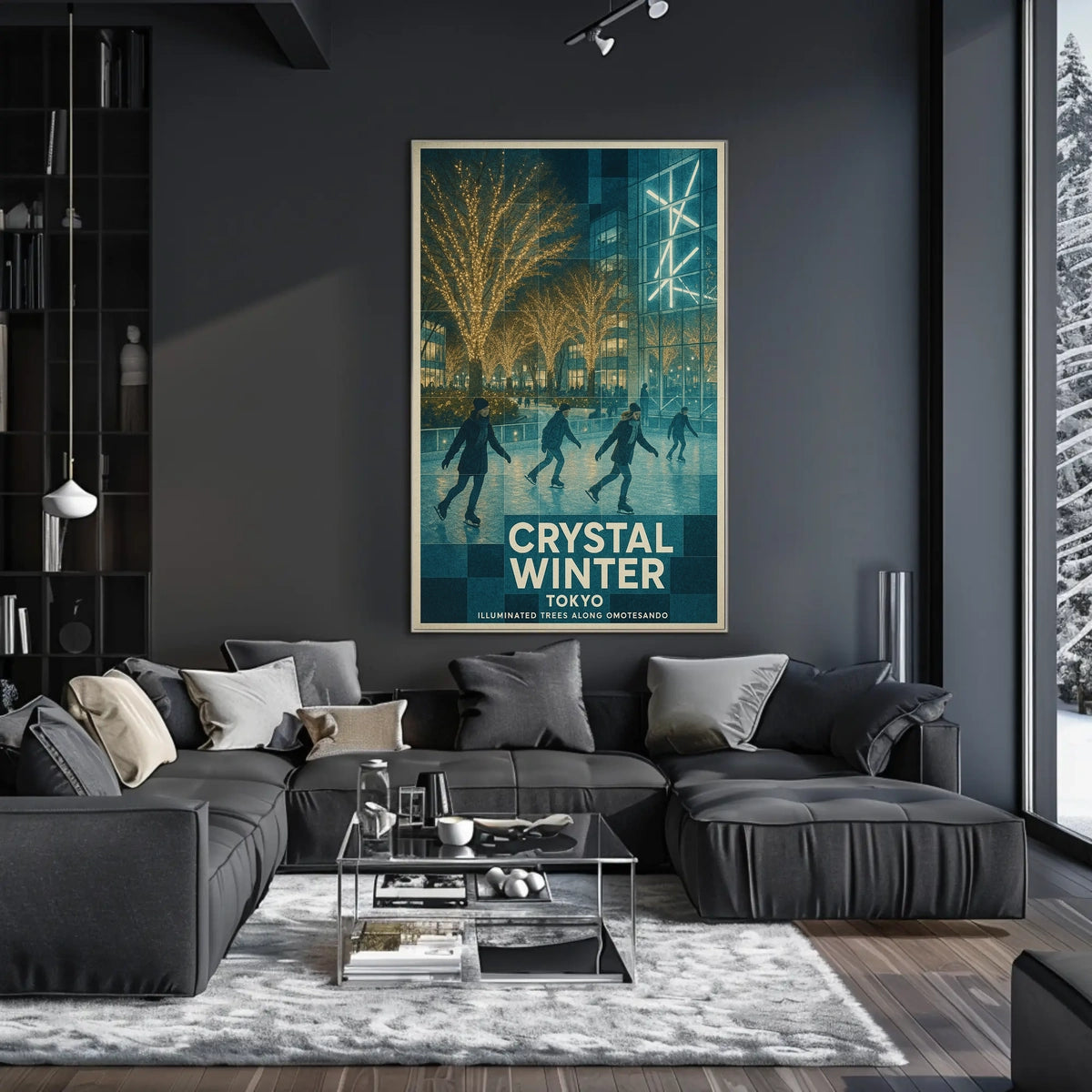 Crystal Winter In Tokyo Poster