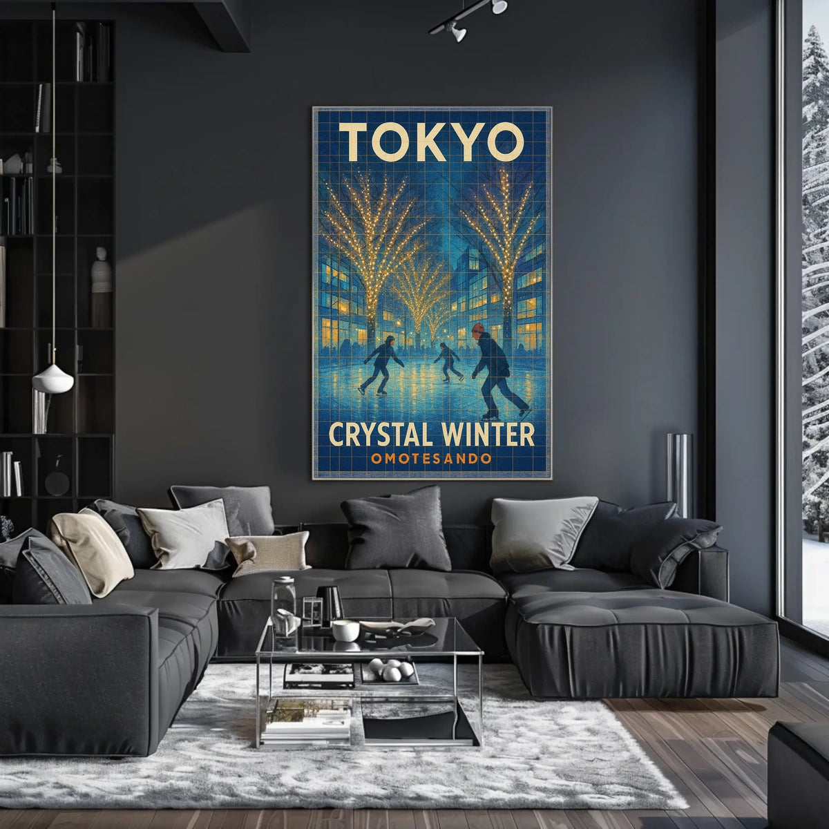 Crystal Winter In Tokyo Poster