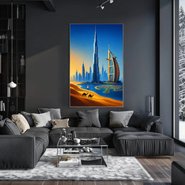 Modern Marvels of Dubai Poster