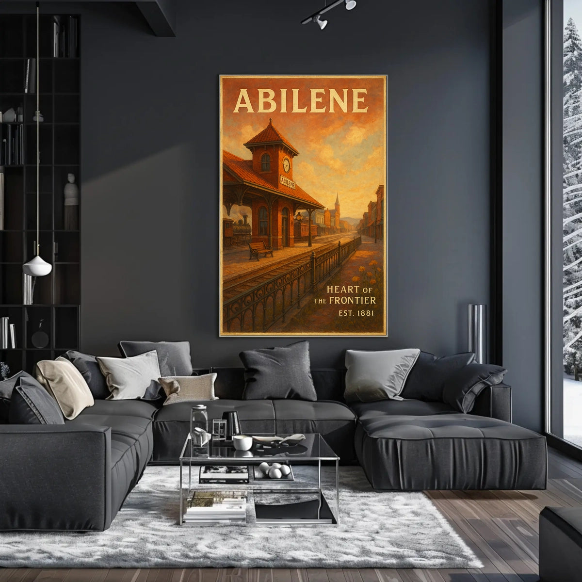 Abilene Heart of the Frontier Poster