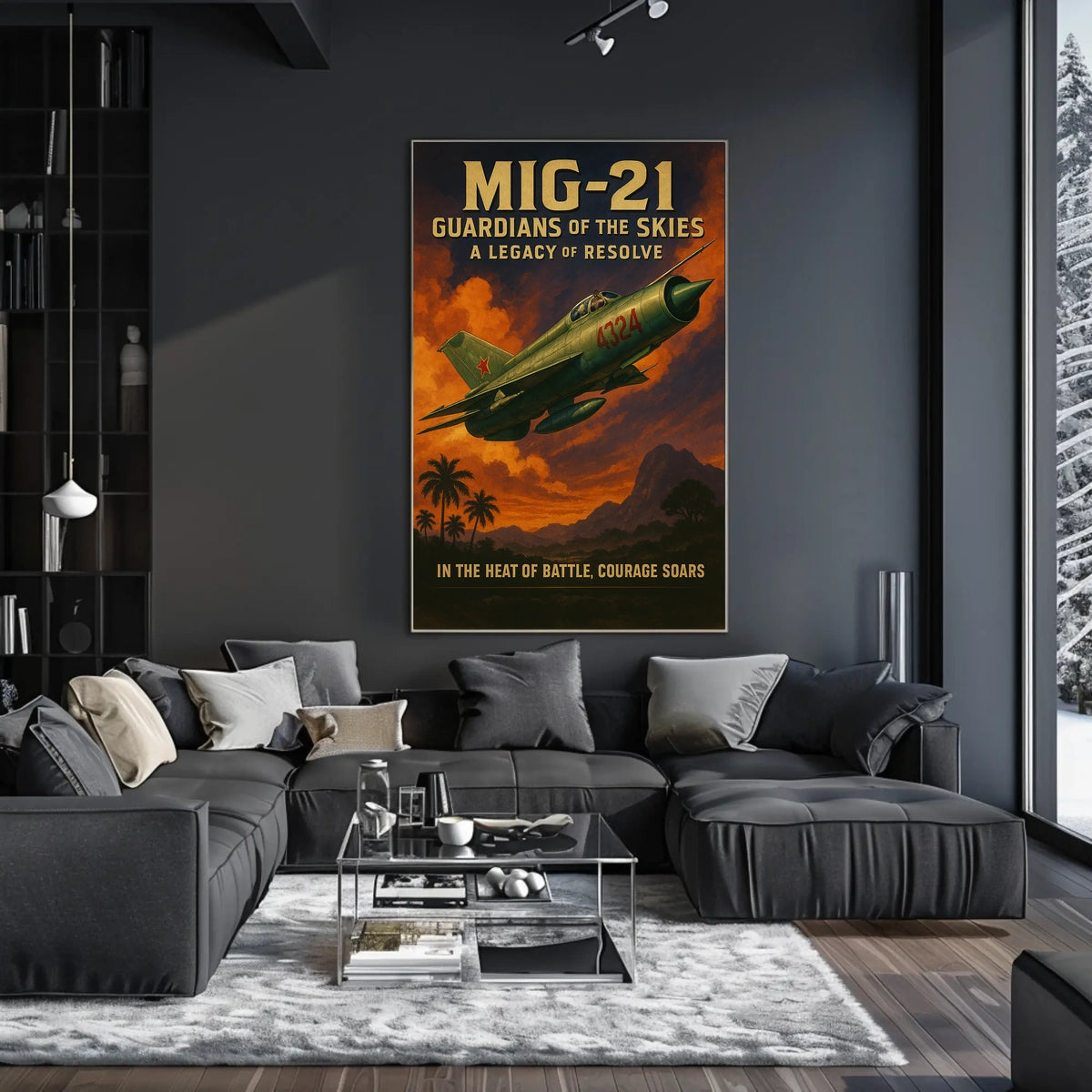 MiG-21 Guardians of the Skies Poster