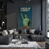 Statue of Liberty Patriotic Icon Cultural or Heritage Poster