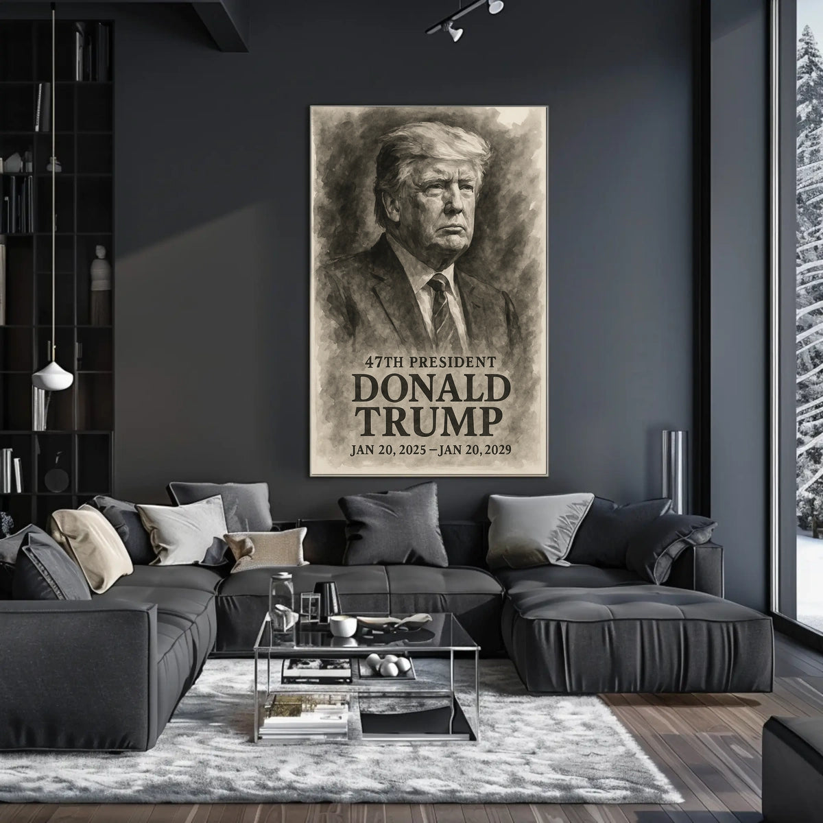 Donald Trump 47th President Poster