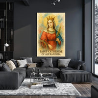 Saint Catherine of Alexandria Poster