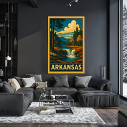 Arkansas Nature Poster