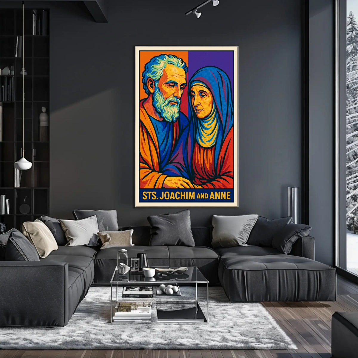 Saints Joachim and Anne Poster