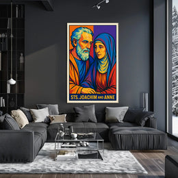 Saints Joachim and Anne Poster