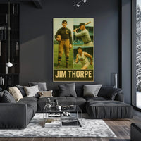 Jim Thorpe Legendary Athlete Poster