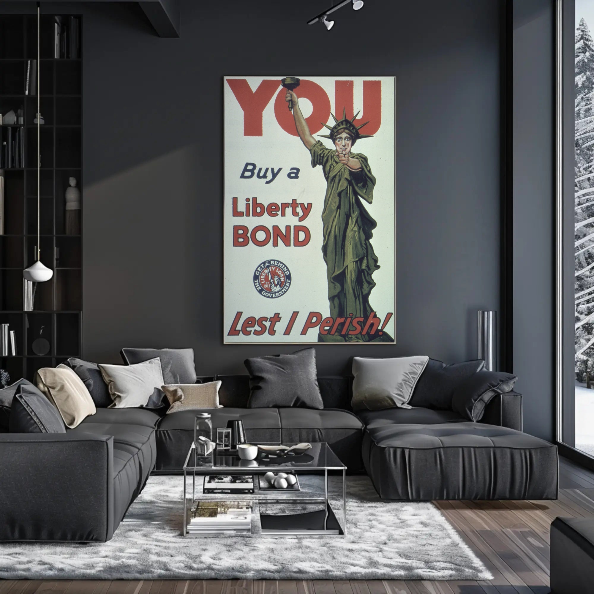 Buy Liberty Bonds Now! World War I Propaganda Poster