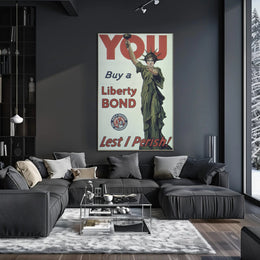 Buy Liberty Bonds Now! World War I Propaganda Poster