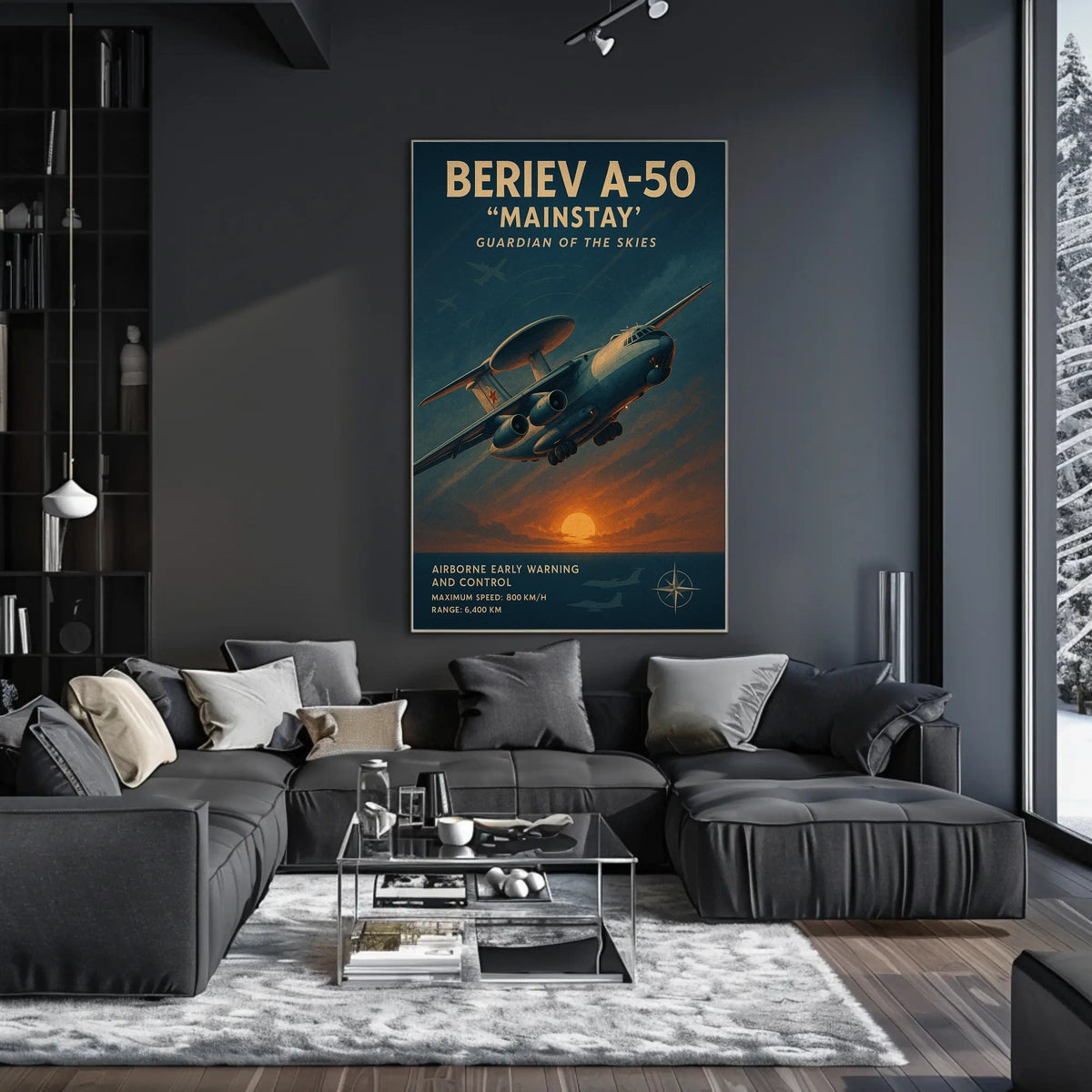 Guardian of the Skies: A Powerful Propaganda Poster