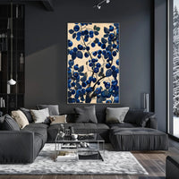 Blueberry Botanical Illustration Wall Art