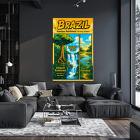 Discover Brazil's Natural Wonders Poster